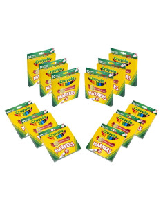 Marcadores Crayola a Granel 120 Piezas para Colorear