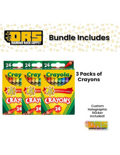 Paquete de 3 Crayones Crayola 24 Colores Multicolor 2