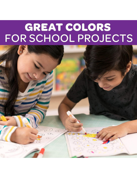 Marcadores Crayola a Granel 120 Piezas para Colorear Marcadores Crayola a Granel 120 Piezas para Colorear