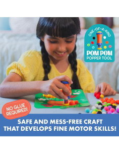 Kit de Pom Pom Educational Insights - Manualidades para Niños 2