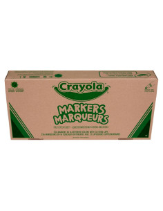 Marcadores Crayola Classpack 256 Ct Anchos Multicolor