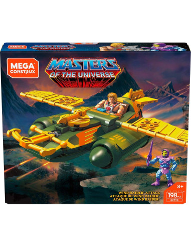 Mega Construx He-Man Ataque Wind Raider 2 Figuras 22.86 cm