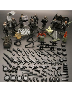 Set de Bloques de Construcción Policía 8 Piezas GUANGDONG K8832-5 2