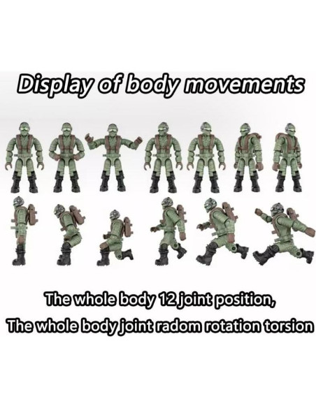 Set de Bloques de Construcción Policía 8 Piezas GUANGDONG K8832-5