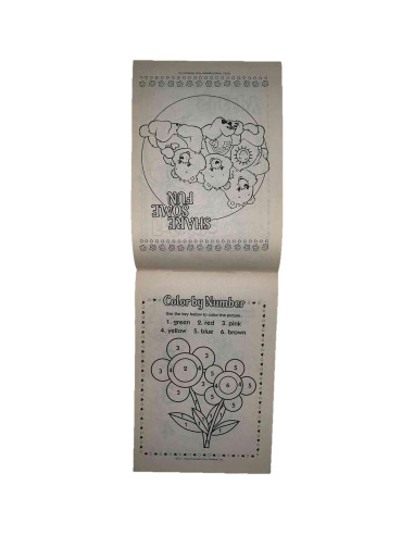 Papel de Colorear Care Bears - 3 Cuadernos Actividades