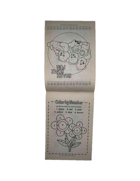 Papel de Colorear Care Bears - 3 Cuadernos Actividades