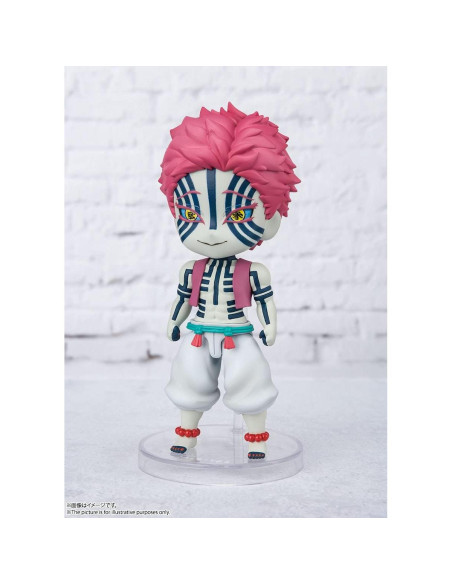 Figura de acción Figuarts mini Akaza - Demon Slayer - Bandai