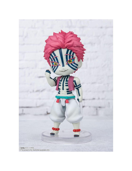 Figura de acción Figuarts mini Akaza - Demon Slayer - Bandai