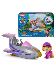 Vehículo Halcón Skye Patrulla Canina con Figura 5 cm