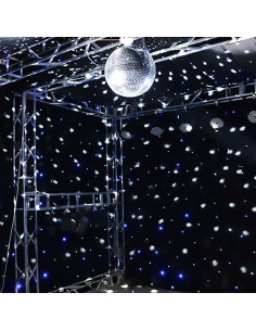 Foco de Discoteca Jinda Audio 3W Luz LED Blanca Esférica 2