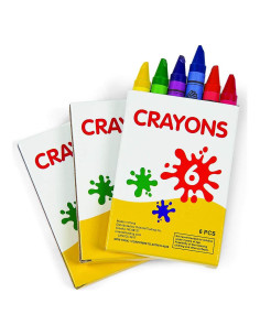 Paquete de 48 Crayones Fun Express Surtidos No Tóxicos