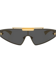 Gafas de sol Versace VE 2265 1002 doradas con lente gris 2