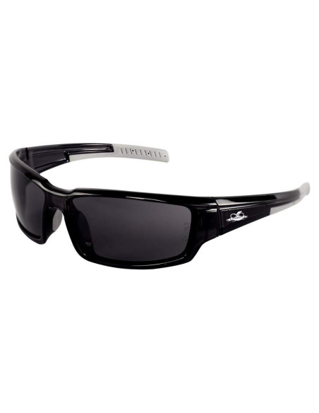 Gafas de seguridad Bullhead Maki con lente ahumada UV