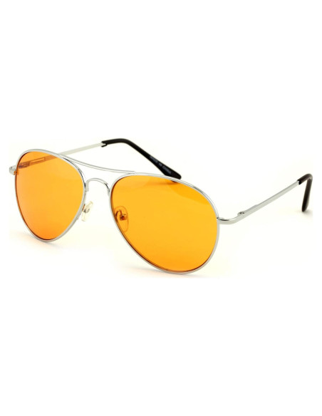 Gafas de sol aviador Vision World con lentes coloridos