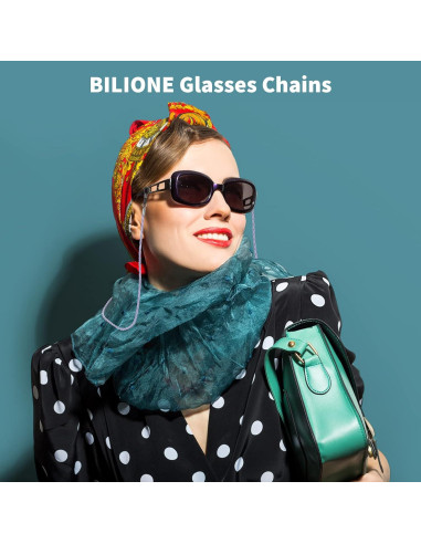 Correa para Gafas BILIONE 6 Pcs Multicolor Ajustable