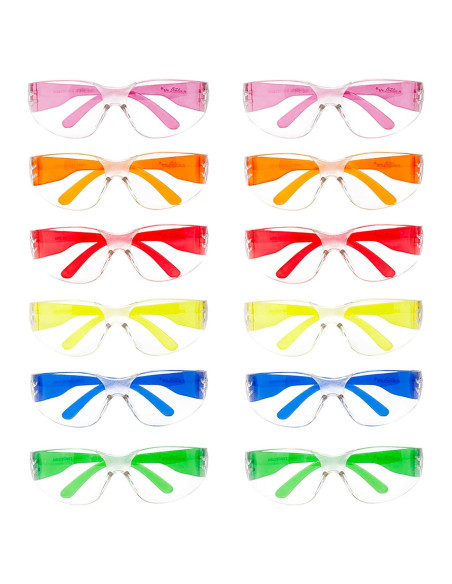 Gafas de Seguridad BISON LIFE - Lente Clara y 6 Colores Gafas de Seguridad BISON LIFE - Lente Clara y 6 Colores