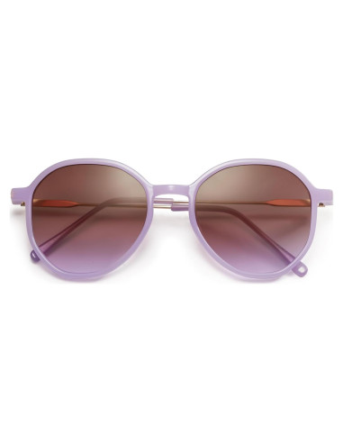 Gafas de sol hexagonales SOJOS UV400 para mujeres púrpura