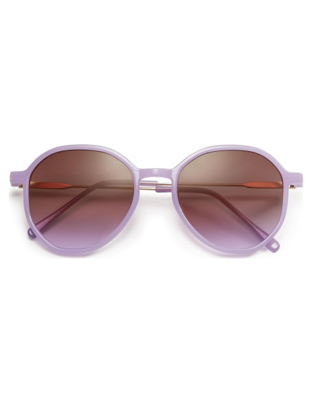 Gafas de sol hexagonales SOJOS UV400 para mujeres púrpura