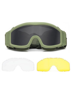 Gafas de Seguridad LEJUNJIE con 3 Lentes Intercambiables