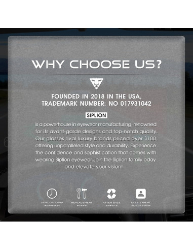 Gafas de sol SIPLION polarizadas para hombres UV400 ligeras