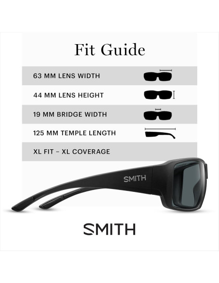 Gafas de sol SMITH Guide's Choice XL Polarizadas - Unisex
