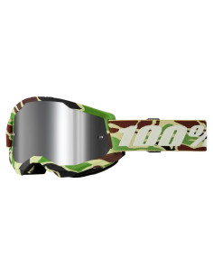 Gafas STRATA 2 100% - Motocross y Ciclismo - Lente Espejo