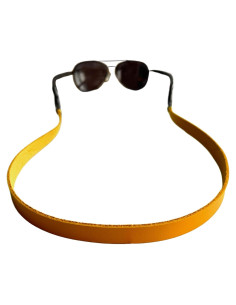 Correa de Gafas de Cuero PVS-002 Naranja Vibrante Unisex