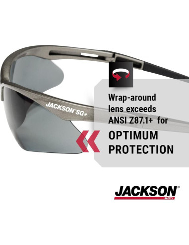 Gafas de Seguridad Jackson SG - Protección Ocular Unisex