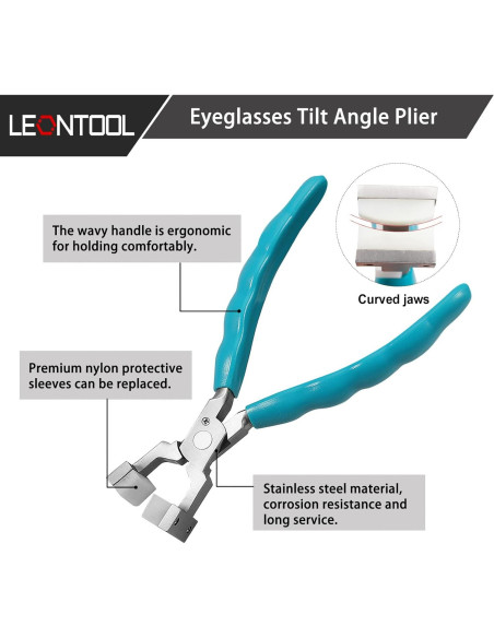 Pinzas de Ajuste de Marco LEONTOOL 15,24 cm Ergonómicas