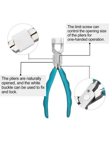 Pinzas de Ajuste de Marco LEONTOOL 15,24 cm Ergonómicas