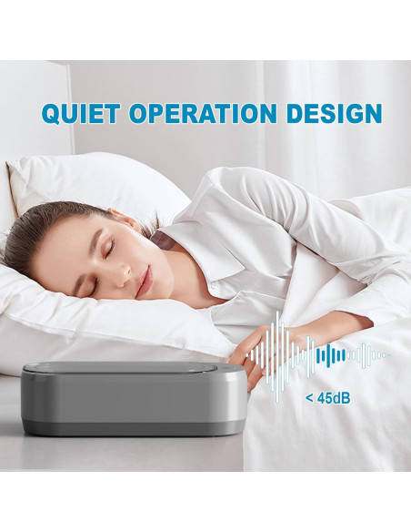 Limpiador Ultrasónico KUNPHY 350ml 46KHz Joyas y Gafas