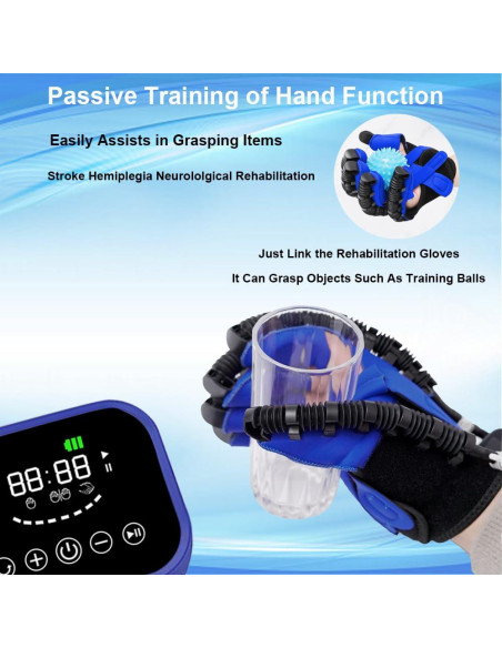 Guantes de Rehabilitación Robot CCZN Mediano para Mano Izquierda Guantes de Rehabilitación Robot CCZN Mediano para Mano Izquierda