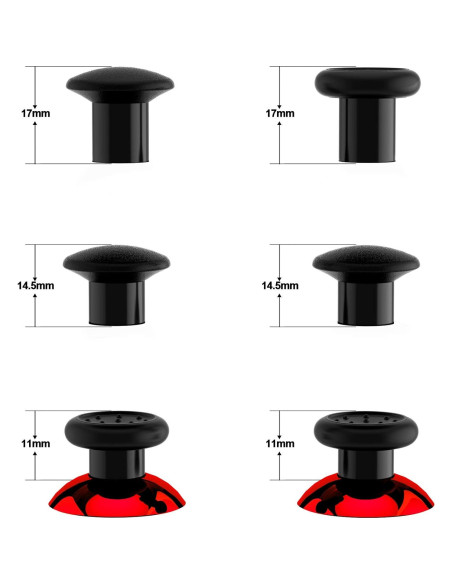 Joystick Intercambiable eXtremeRate para Xbox - Rojo Cromado