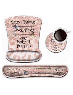 Juego de Almohadilla Ergonómica para Ratón y Soporte BFRKXOCK