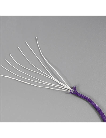 Paquete de 4 tiradores de cremallera Techion paracord