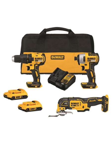 Kit Dewalt 20V Max 3 Herramientas Sin Escobillas
