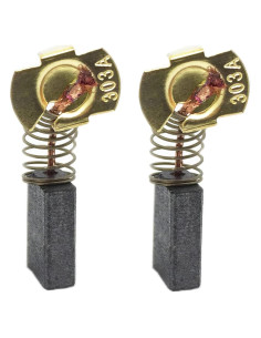 2pcs Cepillo de Carbón GaHuuy Compatible con Makita CB303