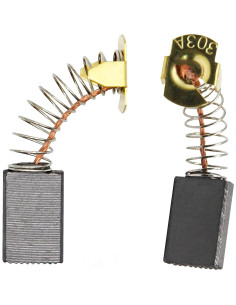 2pcs Cepillo de Carbón GaHuuy Compatible con Makita CB303 2