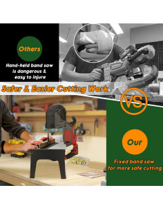 Soporte Mesa Portátil DITKOK para Sierra de Banda 2,27 kg 2