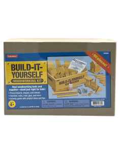 Kit de Carpintería Lakeshore 80 Piezas para Niños