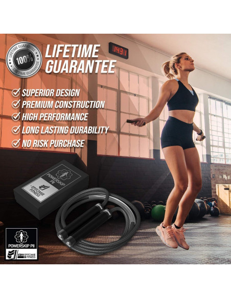 Cuerda de Salto con Peso Epitomie Fitness PowerSkip PII 0.45kg
