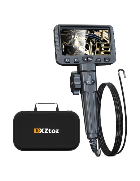 Endoscopio Articulado DXZtoz 3.9mm 1080P Luz Flexible