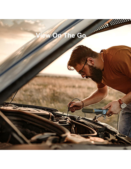 Endoscopio Articulado DXZtoz 3.9mm 1080P Luz Flexible