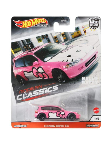 Auto a Escala 1:64 Honda Civic Hatchback Hot Wheels