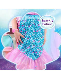 Disfraz 2 en 1 Disney Junior Ariel para Niñas 4-6X 2