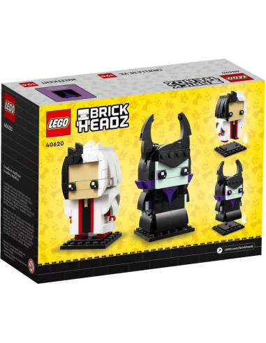 Lego Brickheadz Cruella y Maléfica 40620 - 2 Figuras