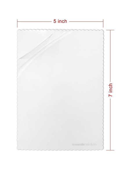 Aplicador de Calcomanías para Parabrisas SMASMILE 5 Piezas 12.7x17.8cm