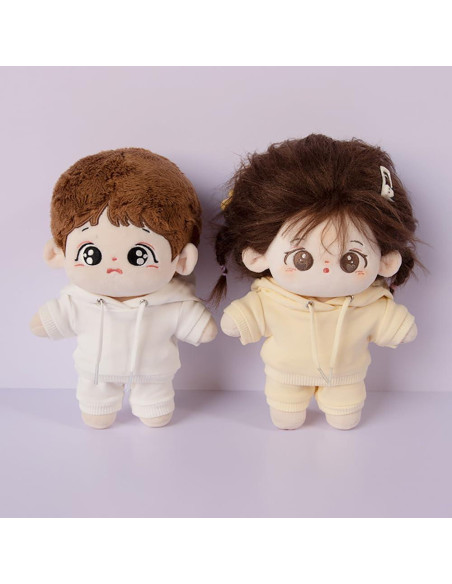 Conjunto Ropa de Muñeca Niannyyhouse 4 Piezas 10cm 15cm 20cm