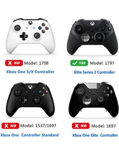 Joysticks Intercambiables Easegmer para Xbox One Elite 2 - Negro 2