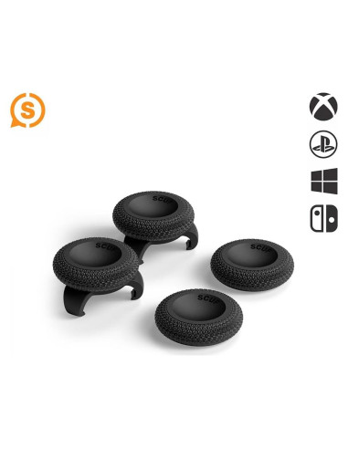 Agarres de Thumbstick Universales SCUF Catalyst - 4 Paquete Negro
